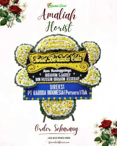 Papan Bunga Duka di Pane